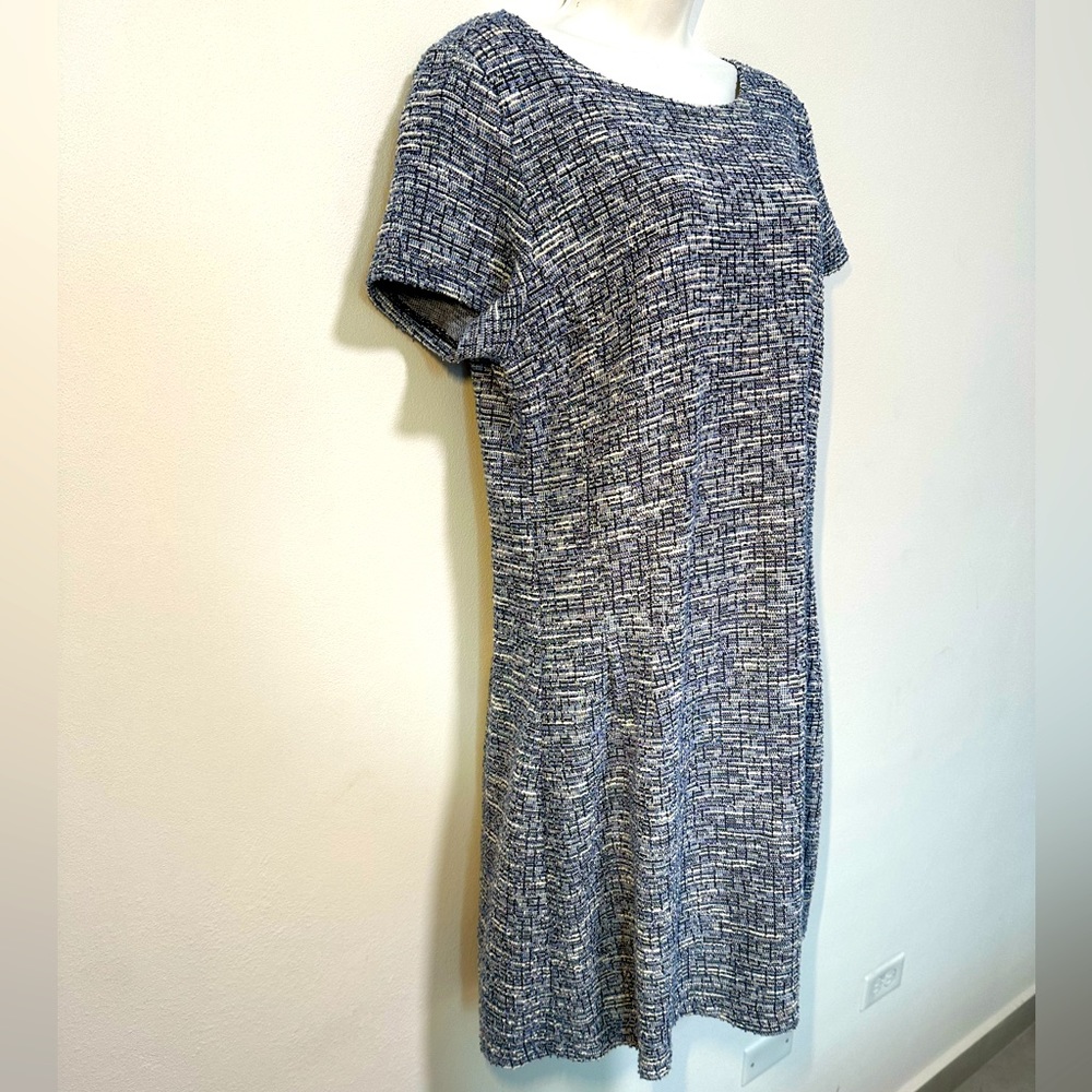 LOFT Tweed A-Line Mini Dress